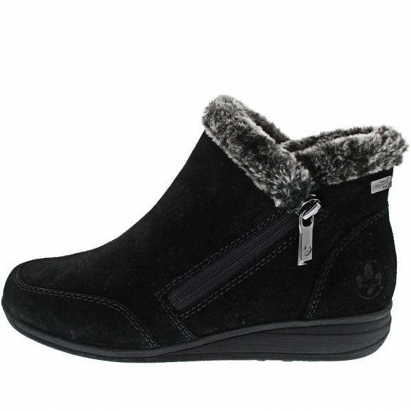 Rieker Stiefelette in schwarz