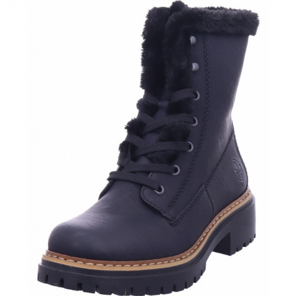Rieker Stiefelette in schwarz