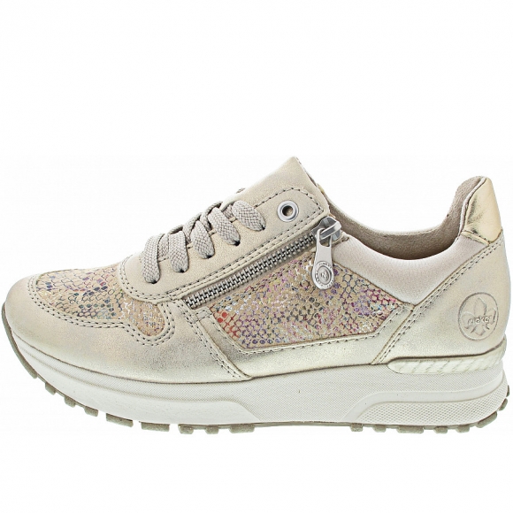 Rieker Sneaker low in muschel-beige-multi