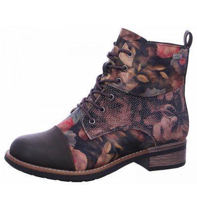 Rieker Schnürstiefel in 91 mud ozean