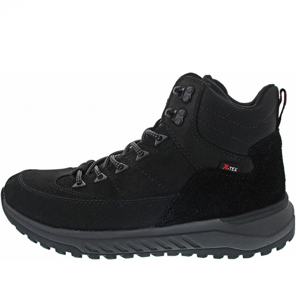 Rieker Schnürstiefel in schwarz