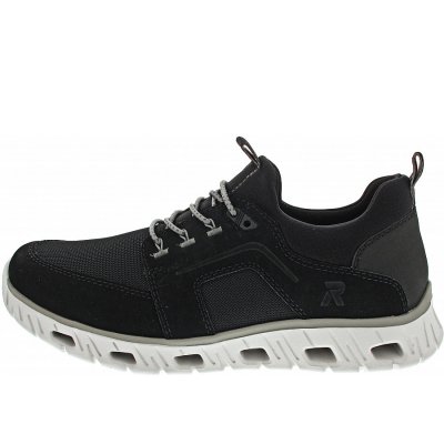 Rieker Slipper in schwarz/schwarz/schw