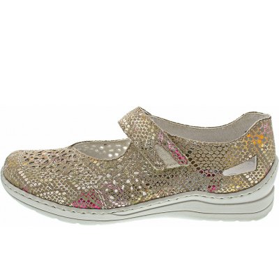Rieker Ballerina in multi/muschel Rieker Ballerina in multi/muschel