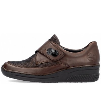 Rieker Klettschuh in braun