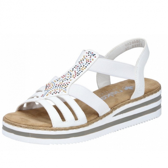 Rieker Sandale in weiss