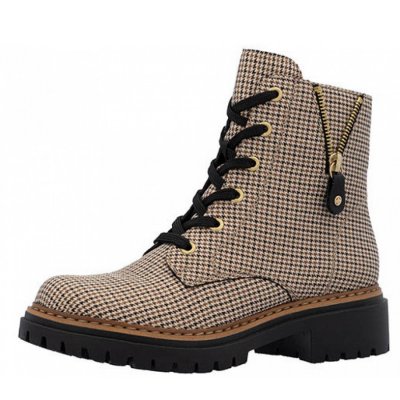 Rieker Schnürstiefel in beige Rieker Schnürstiefel in beige