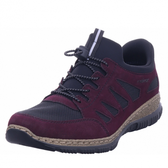 Rieker hwk damen halbschuhe Slipper in lila