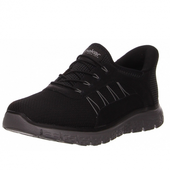 Rieker Schnürschuhe in schwarz