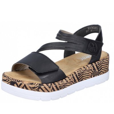 Rieker Sandale in black