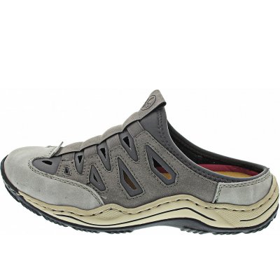 Rieker Clogs in cement/grey/blei Rieker Clogs in cement/grey/blei