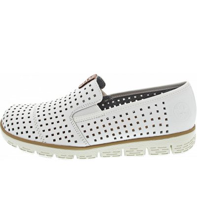 Rieker Slipper in hartweiss-cayenne Rieker Slipper in hartweiss-cayenne