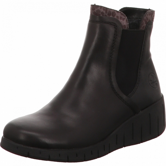 Rieker Stiefelette in schwarz