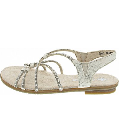 Rieker Sandalette in beige/beige-gold