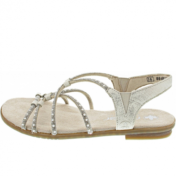 Rieker Sandalette in beige/beige-gold