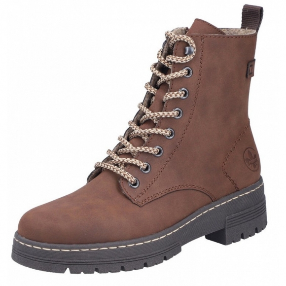 Rieker Schnürstiefel in braun