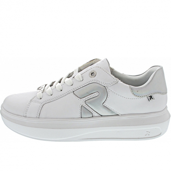 Rieker Sneaker low in weiss-perlmutt