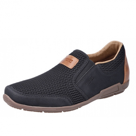 Rieker Slipper in schwarz