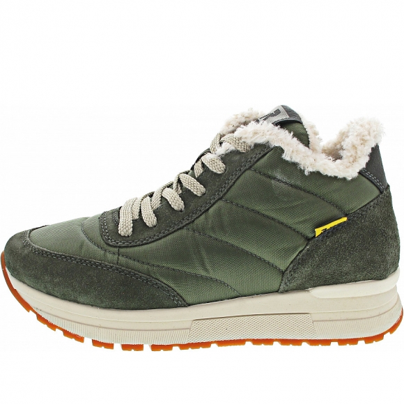 Rieker Sneaker high in khaki/olive/forest