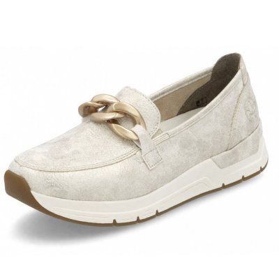 Rieker Slipper in beige gold