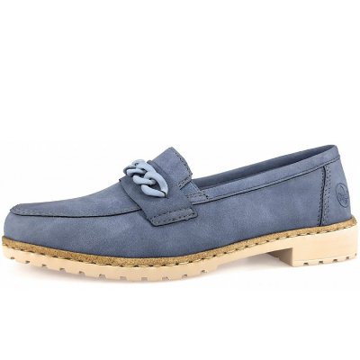 Rieker Nabukino Slipper in 10 lightblue Rieker Nabukino Slipper in 10 lightblue