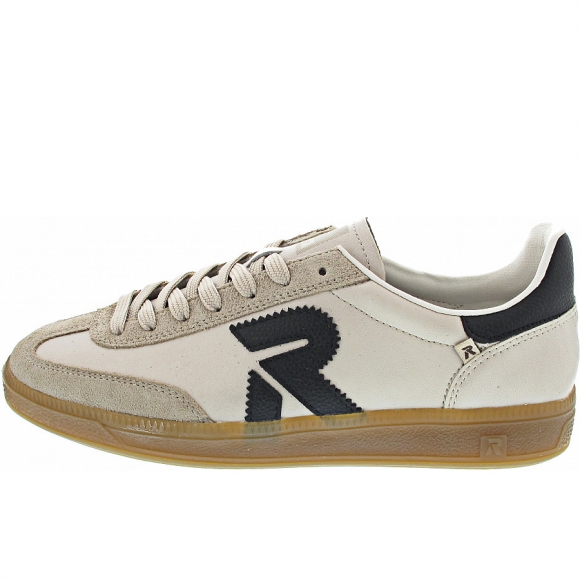 Rieker Sneaker low in lehm/porzellan/schwa