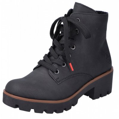 Rieker Schnürstiefelette in schwarz Rieker Schnürstiefelette in schwarz