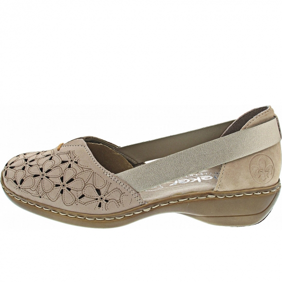 Rieker Slipper in cliff-altsilber-altrosa