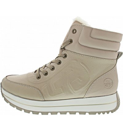 Rieker Schnürstiefelette in beige Rieker Schnürstiefelette in beige