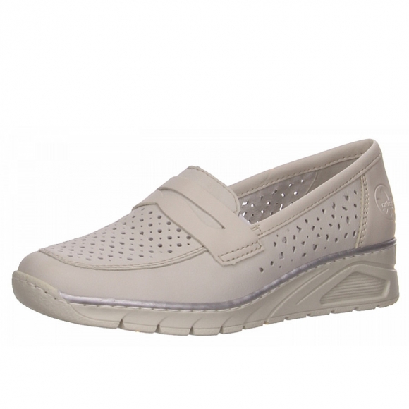 Rieker Slipper in weiß