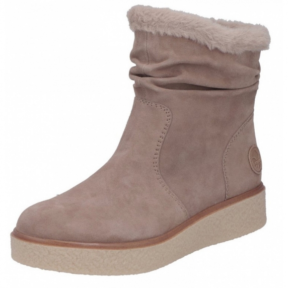 Rieker Kurzstiefel in umbra fango mit Schurwoll
