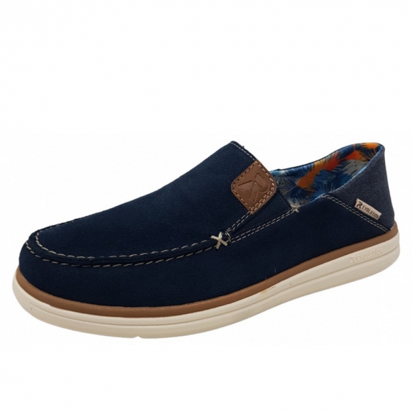 Rieker Evolution Slipper in pazifik mandel navy