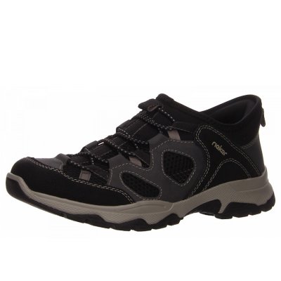 Rieker Sneaker in schwarz kombi.