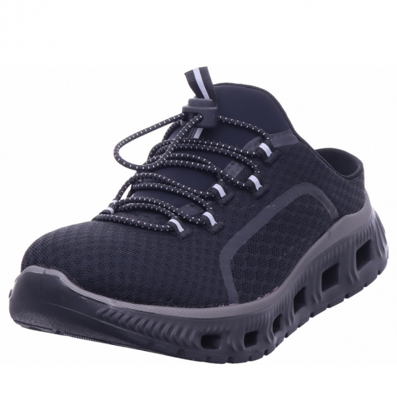 Rieker fsk damen halbschuhe Pantolette in schwarz