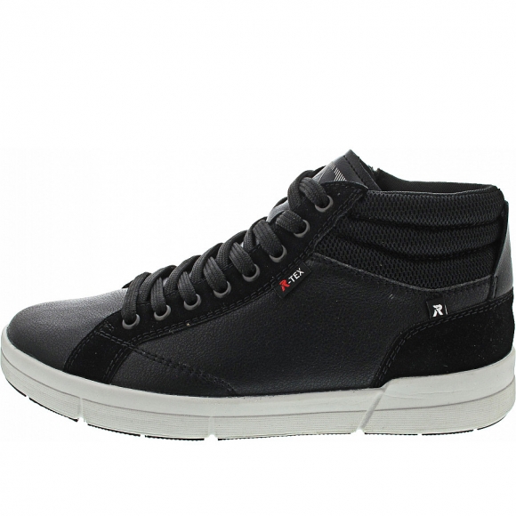 Rieker Schnürstiefel in schwarz