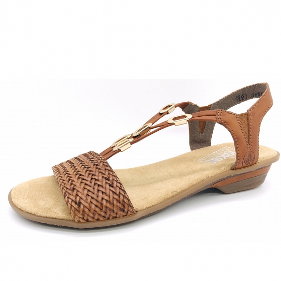 Rieker fsk damen sandalen Sandale in braun