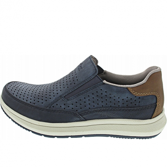 Rieker Slipper in lake/denim/nuss