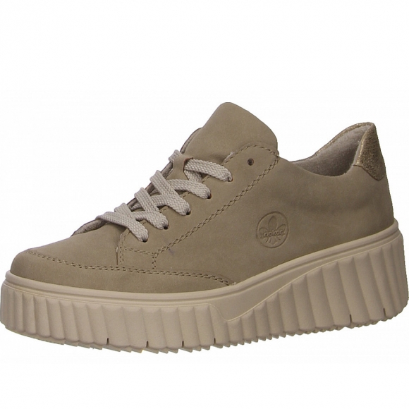 Rieker Schnürer in beige