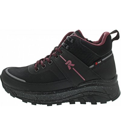 Rieker Evolution Schnürstiefel in black/blei/schwarz