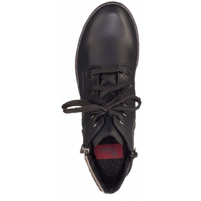 Rieker Schnürstiefeletten in Schwarz
