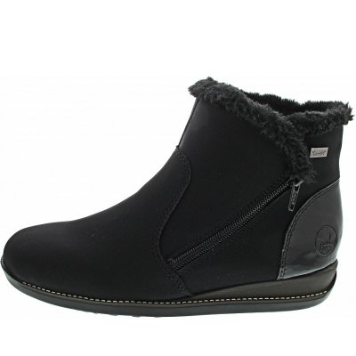 Rieker Stiefelette in schwarz