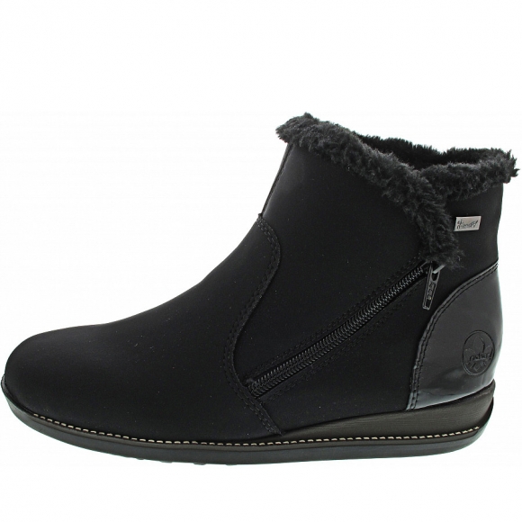 Rieker Stiefelette in schwarz
