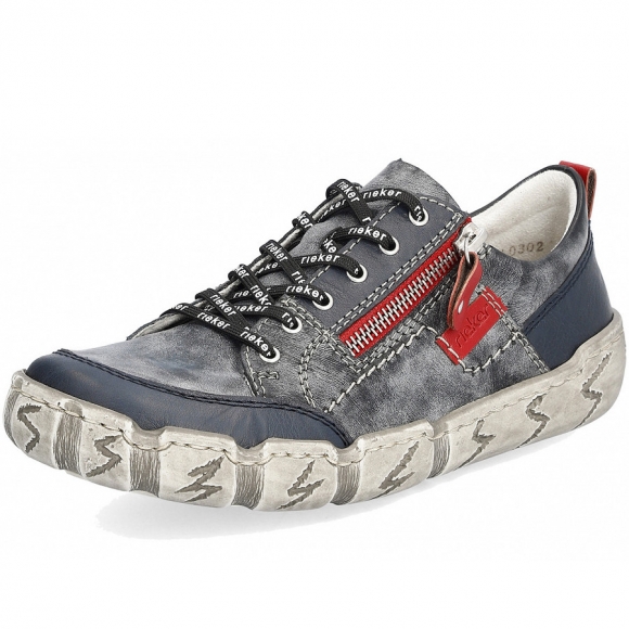 Rieker Schnürschuh in pazifik