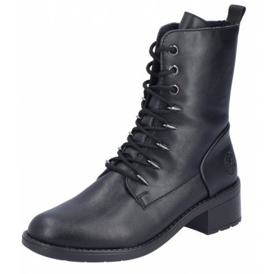 Rieker Schnürstiefel in black