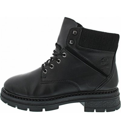 Rieker Schnürstiefelette in schwarz