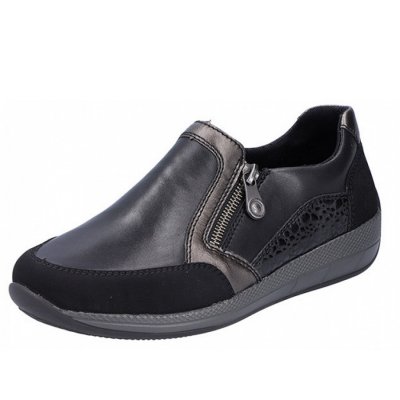 Rieker Slipper in schwarz
