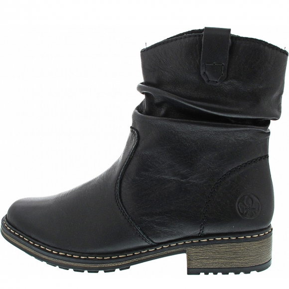Rieker Stiefelette in schwarz