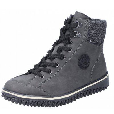 Rieker Kurzstiefel in anthrazit grau schwarz