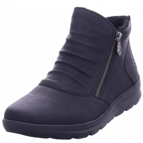 Rieker hwk damen stiefel Stiefelette in schwarz