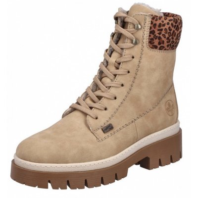 Rieker Schnürstiefel in beige