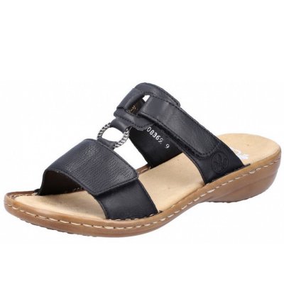 Rieker Pantolette in schwarz Rieker Pantolette in schwarz